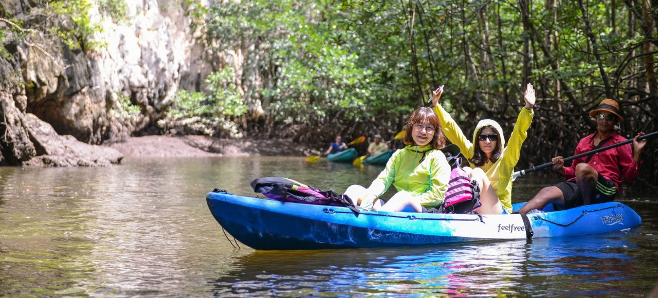 พายเรือคายัคอ่าวท่าเลน